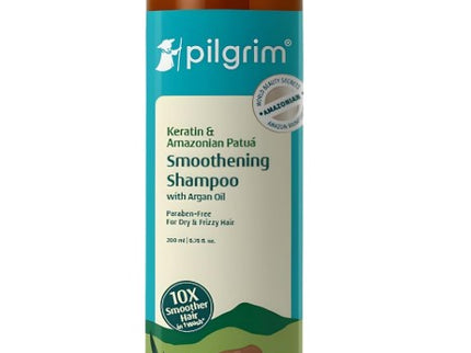 Pilgrim Patua & Keratin Smoothening Shampoo for Dry & Frizzy Hair – 200ml