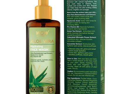 Wow Skin Science Aloe Vera Hydrating Face Wash