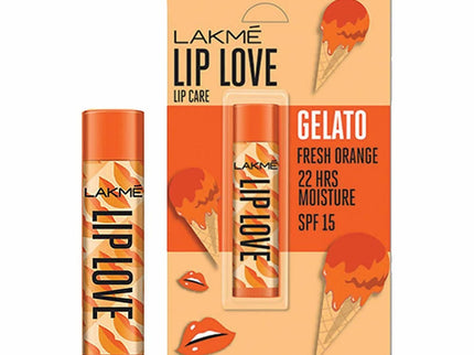 Lakme Lip Love Gelato Chapstick Fresh Orange - 4.5 gms