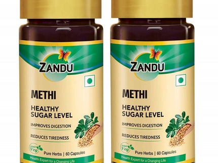 Zandu Methi Healthy Sugar Level Capsules