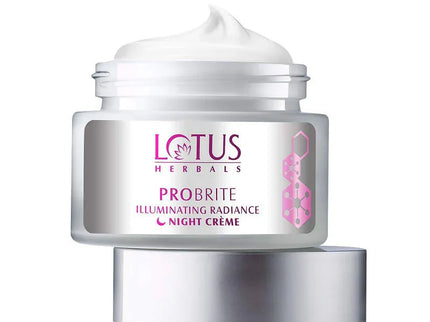 Lotus Herbals Probrite Illuminating Radiance Night Crème - 50 gms