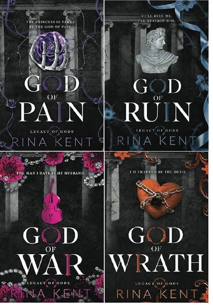 God of Pain: God Of Ruin : God of War: GOD OF WRATH :- 4books set paperback