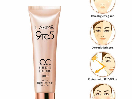 Lakme 9To5 Complexion Care Face Cream - Bronze