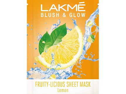 Lakme Blush And Glow Lemon Sheet Mask - 20 ml