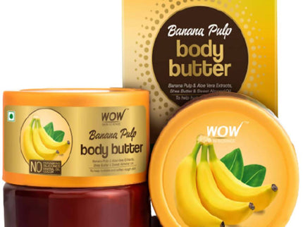 Wow Skin Science Banana Pulp Body Butter - 200 ml