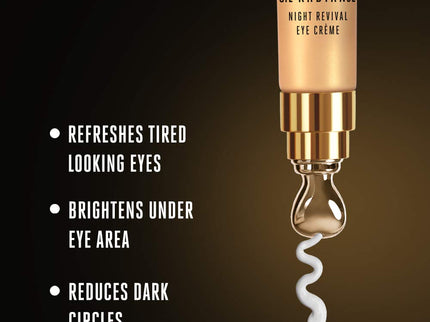 Lakme Absolute Argan Oil Radiance Night Revival Eye Cream - 15 gms