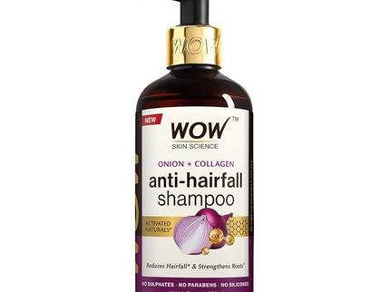 Wow Skin Science Red Onion Black Seed Oil Shampoo