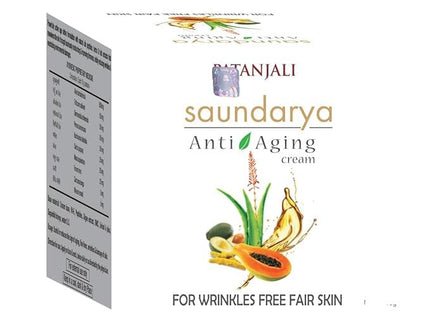 Patanjali Saundarya Anti Aging Cream - 50 gms
