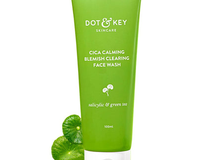 Dot & Key Cica Calming Blemish Clearing Face Wash - 100 ml