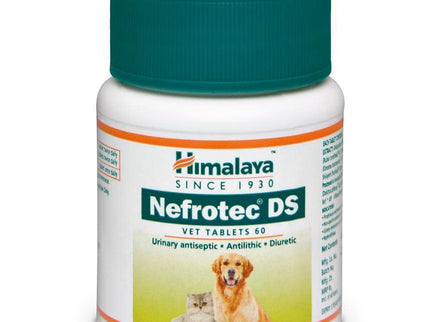 Himalaya Nefrotec Ds Vet Tablets | 60 Tabs | Pack of 2