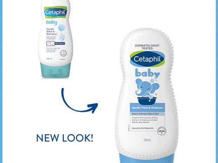 Cetaphil Baby Gentle Wash & Shampoo With Glycerin & Panthenol