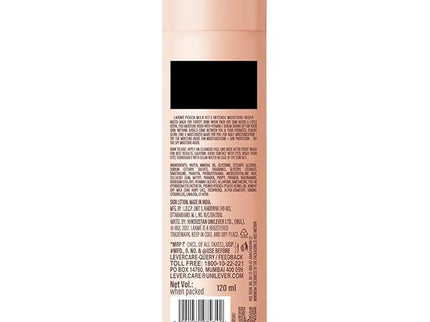 Lakme Peach Milk Intense Moisturizer Lotion