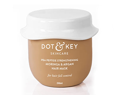 Dot & Key Pea Peptide Strengthening Moringa & Argan Hair Mask - 200 ML