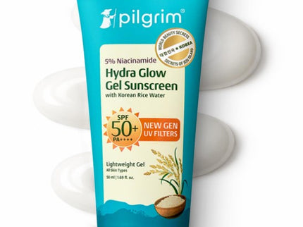 Pilgrim Hydra Glow Gel Sunscreen 50ml