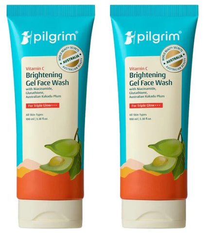 Pilgrim Australian Vitamin C Gel Face Wash (Pack of 2)