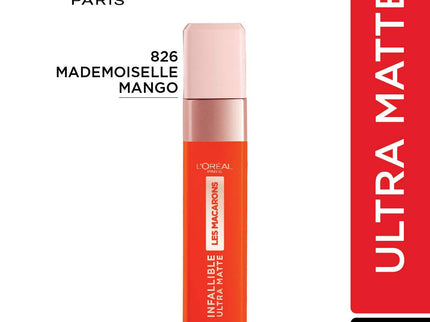 L'Oréal Paris Lipstick, Les Macarons - 826 Mademoiselle Mango