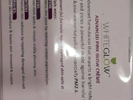 Lotus Herbals Whiteglow Advanced Pink Glow Creme Spf 25 I PA+++