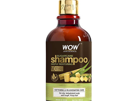 Wow Skin Science Sugarcane Shampoo - 300 ml