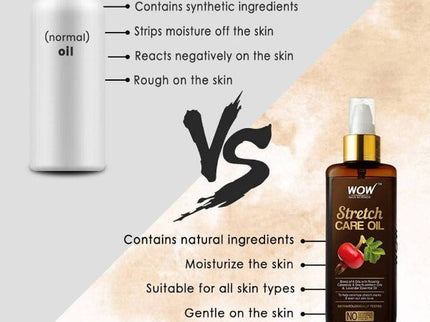Wow Skin Science Stretch Care Oil - 200 ml