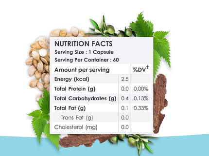 OZiva Plant Based DHT Blocker With Stinging Nettle Extract