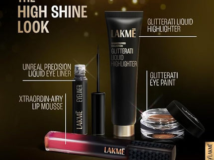 Lakme Absolute Shine Liquid Eye Liner Black - 4.5 ml