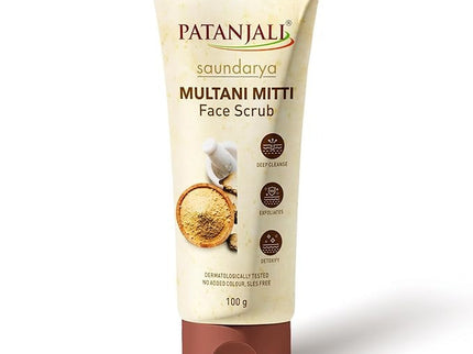 Patanjali Saundarya Multani Mitti Face Scrub - 100 gms