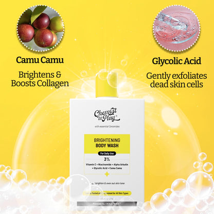 Chemist at Play Brightening Body Wash | Glowing Skin Vitamin C Bodywash 236ml