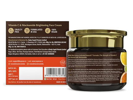 Wow Skin Science Vitamin C Face Cream - 50 ml