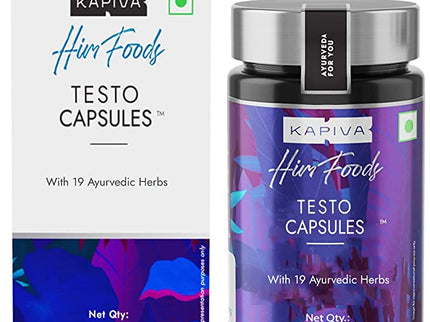 Kapiva Testo Capsules - 19 Ayurvedic Herbs
