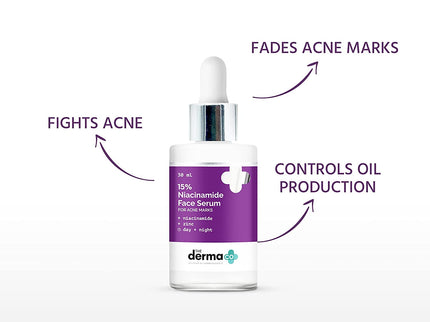 The Derma Co 15% Niacinamide Face Serum For Acne Mark - 30 ml