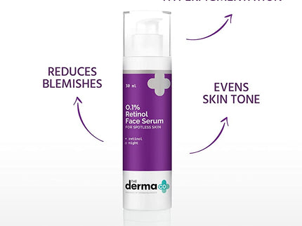 The Derma Co 0.1% Retinol Serum for Spotless Skin - 30 ml