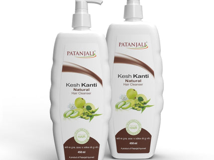 Patanjali Kesh Kanti Natural Shampoo - 450 ml (Pack of 2)