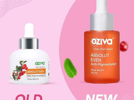OZiva Absolut Even Anti-Pigmentation Face Serum - 30 ml