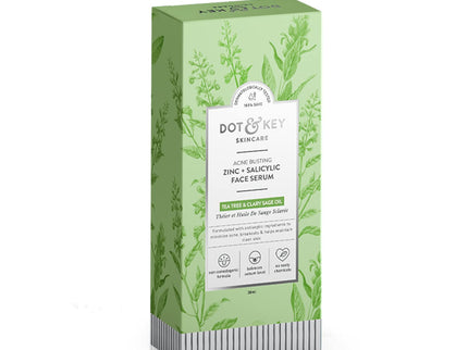 Dot & Key 2% Salicylic + Zinc Acne Busting Face Serum - 30 ml