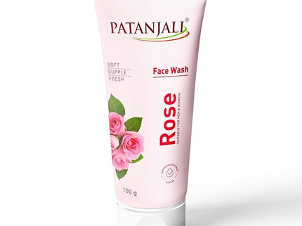 Patanjali Rose Face Wash - 100 gms