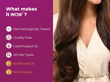 Wow Skin Science Onion & Collagen Anti-hairfall Hair Oil - 200 ml