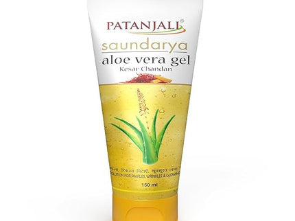 Patanjali Saundarya Aloevera Gel Kesar Chandan - 150 ml