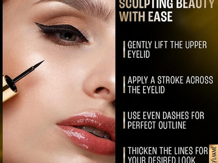 Lakme Absolute Shine Liquid Eye Liner Black - 4.5 ml