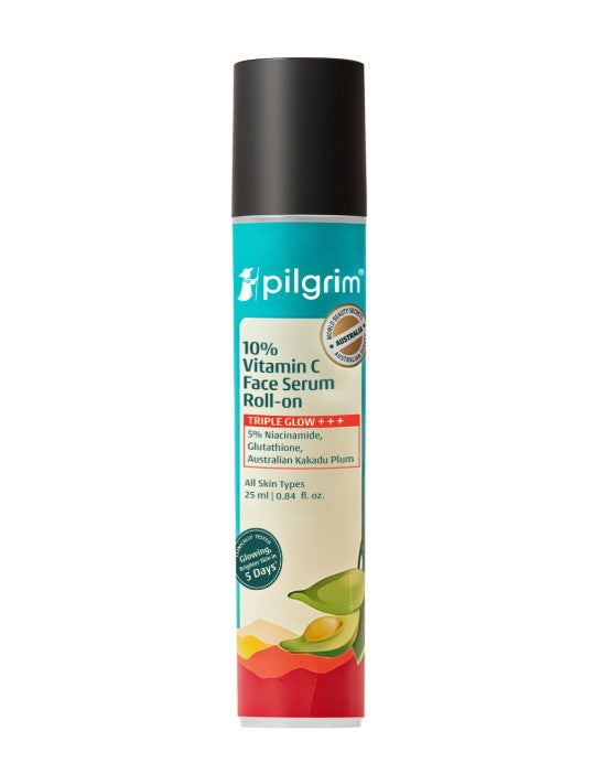 Pilgrim 10% Vitamin C Face Serum Roll-On - 25ml