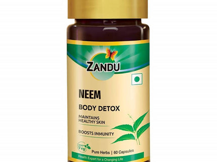 Zandu Neem Body Detox Capsules
