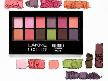 Lakme Absolute Infinity Eye Shadow Palette Pink Paradise - 12 gms