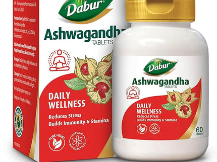 Dabur Ashwagandha Tablets - 60 Tabs