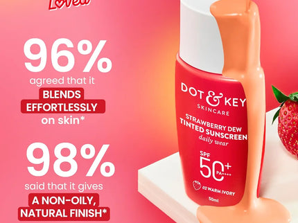 Dot & Key Strawberry Dew Tinted Sunscreen SPF 50+ Pa++++ - 50 ml