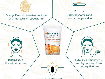 Himalaya Tan Removal Orange Face Scrub