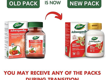 Dabur Ashwagandha Tablets - 60 Tabs