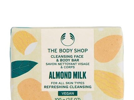 The Body Shop Almond Milk & Honey Cleansing Bar - 100 gms