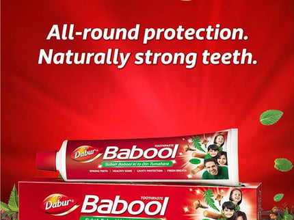 Dabur Babool Ayurvedic Toothpaste - 350 gms (Pack of 2)