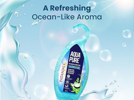 Patanjali Aqua Pure Intensive Hydration Shower Gel - 250 ml (Pack of 3)
