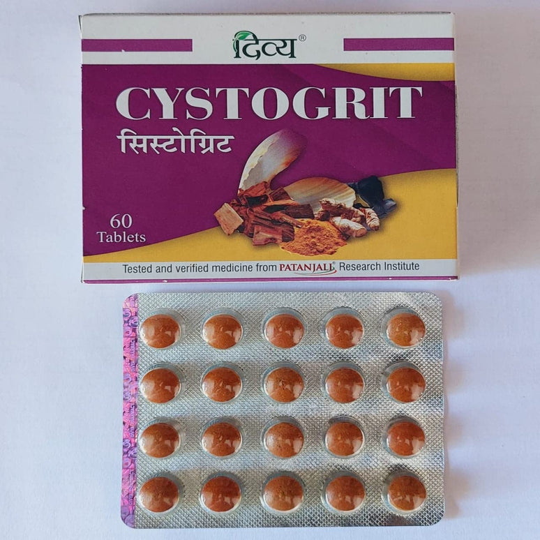 Patanjali Divya Cystogrit Tablets - 60 Tabs