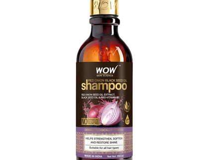 Wow Skin Science Red Onion Black Seed Oil Shampoo
